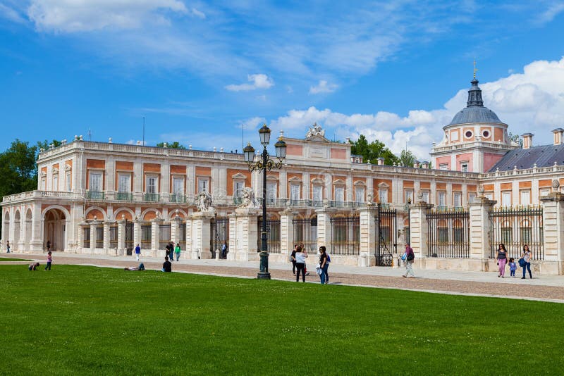 Royal Palace d'Aranjuez, Madrid photographie stock libre de droits Royal Palace d'Aranjuez, Madrid photographie stock libre de droits