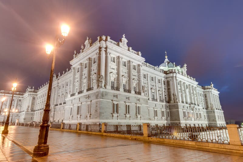 Royal Palace di Madrid, Spagna fotografia stock libera da diritti Royal Palace di Madrid, Spagna fotografia stock libera da diritti