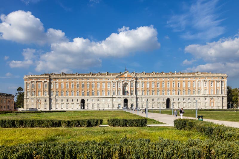 The Royal Palace Of Caserta Palazzo Reale Di Caserta, Built In 18th ...