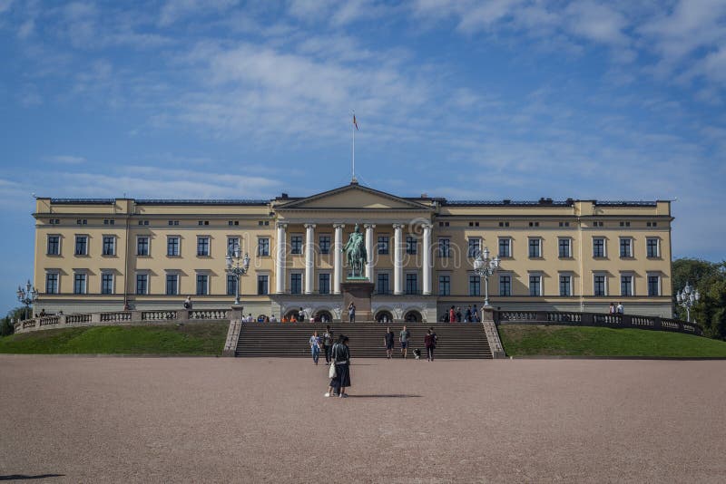 Royal Palace, Oslo, Norway stock photo Royal Palace, Oslo, Norway stock photo
