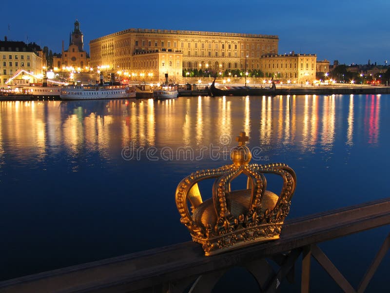 The Royal Palace in Stockholm.