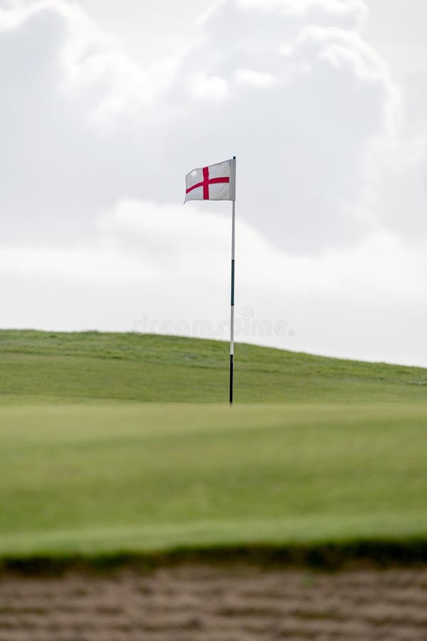 Royal St Georges Golf Course Sandwich Stock Image Image Of Hole Clouds 174781525