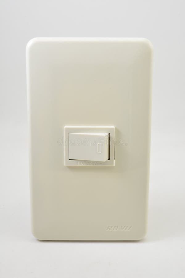 Royu Electrical Lighting Switch in Manila, Philippines Stock Photo ...