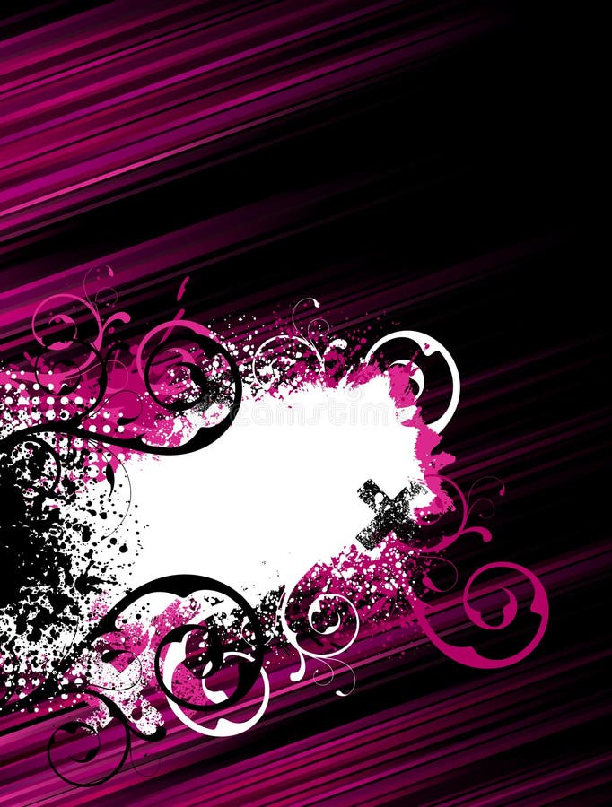 Roze streep grunge achtergrond vector illustratie Roze streep grunge achtergrond vector illustratie