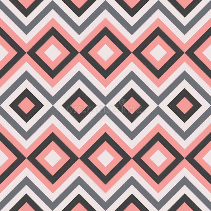 Roze vierkanten stock illustratie