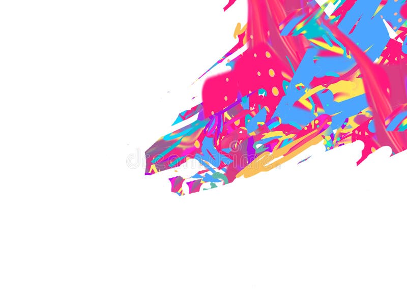 Roze Vogelart. De Vlekken van de kleur Digitaal beeld Illustratie royalty-vrije illustratie Roze Vogelart. De Vlekken van de kleur Digitaal beeld Illustratie royalty-vrije illustratie