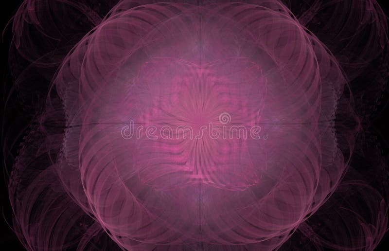 Roze wervelings abstracte fractal op zwarte achtergrond Fantasiefractal textuur Digitaal art het 3d teruggeven Computer geproduce stock illustratie Roze wervelings abstracte fractal op zwarte achtergrond Fantasiefractal textuur Digitaal art het 3d teruggeven Computer geproduce stock illustratie