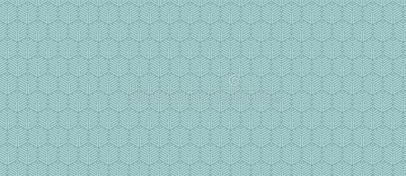 Rozkład geometryczny jaskółki. Delikatny, powtarzalny sześciokątny projekt idealny do druku tekstylnego lub papeterii na stronach royalty ilustracja