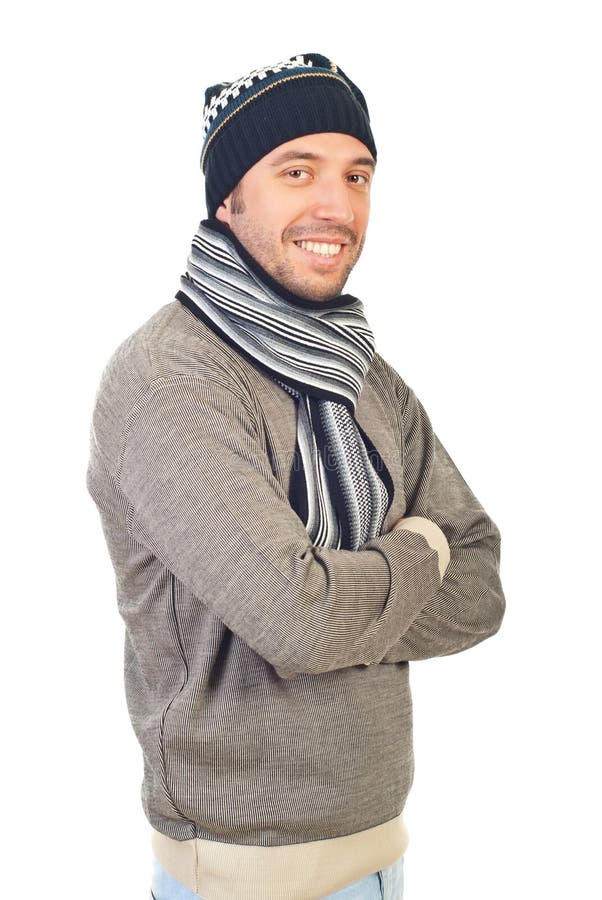 rozochocona ubrań mężczyzna zima zdjęcia stock rozochocona ubrań mężczyzna zima zdjęcia stock