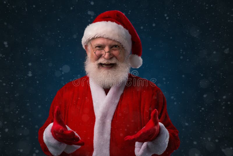 Rozochocony Santa Claus zdjęcia royalty free Rozochocony Santa Claus zdjęcia royalty free