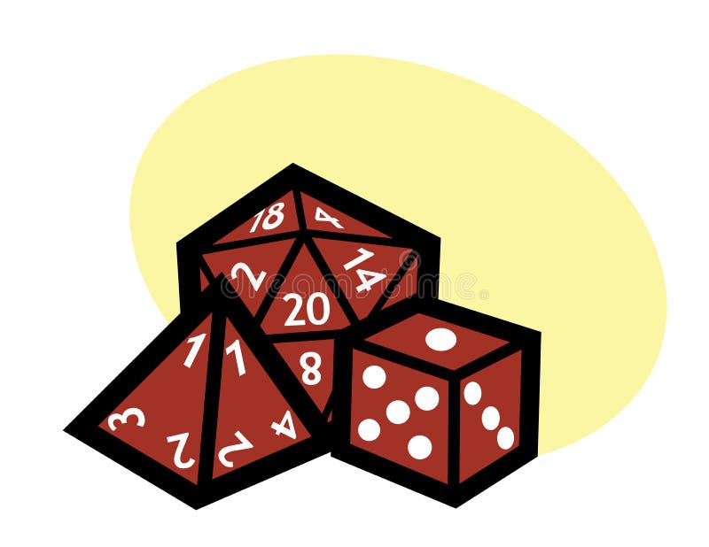 Rpg Dice Stock Vector Illustration Of Play Roll Stat Rpg Dice Stock Vector Illustration Of Play Roll Stat
