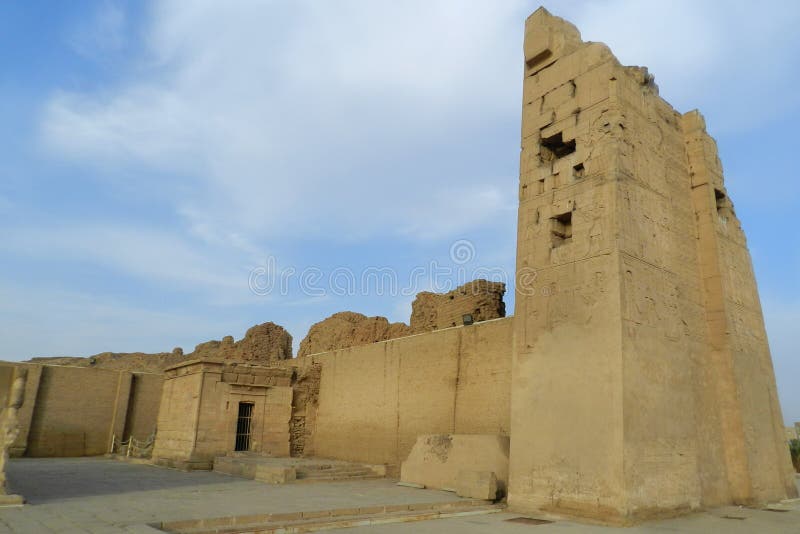 Ru?nas do templo de Kom Ombo, Egito imagem de stock royalty free Ru?nas do templo de Kom Ombo, Egito imagem de stock royalty free
