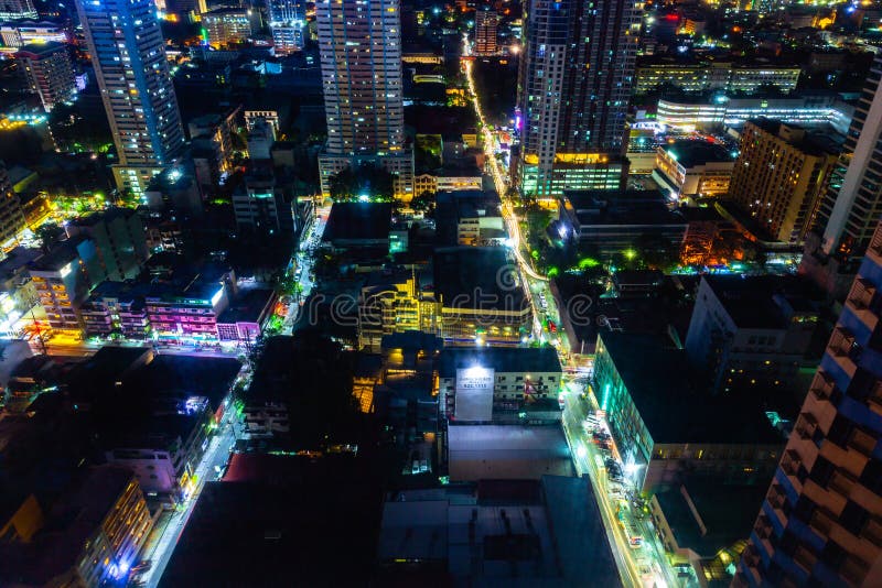 Ruas da noite do malato, Manila
