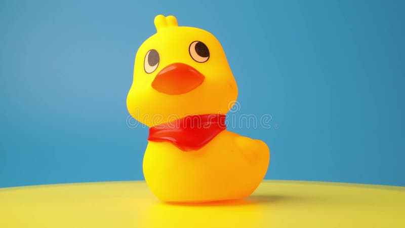 Rubber baby bath toy rotate