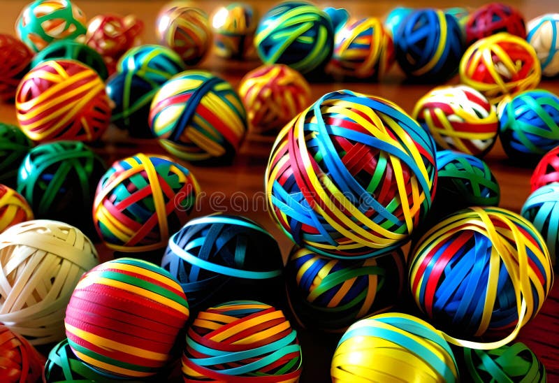 Rubber band ball stock illustrations 188 rubber band ball stock