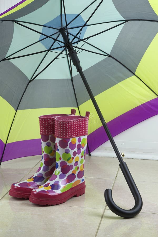 Pink umbrella stock photo. Image of heart, canvas, rain 24990084