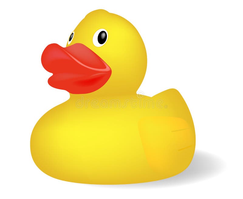 Yellow Rubber Duck Cartoon