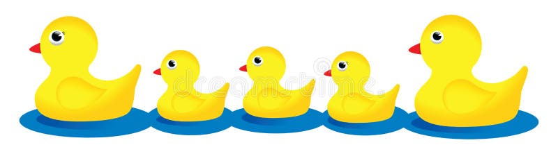 Rubber Duck Family