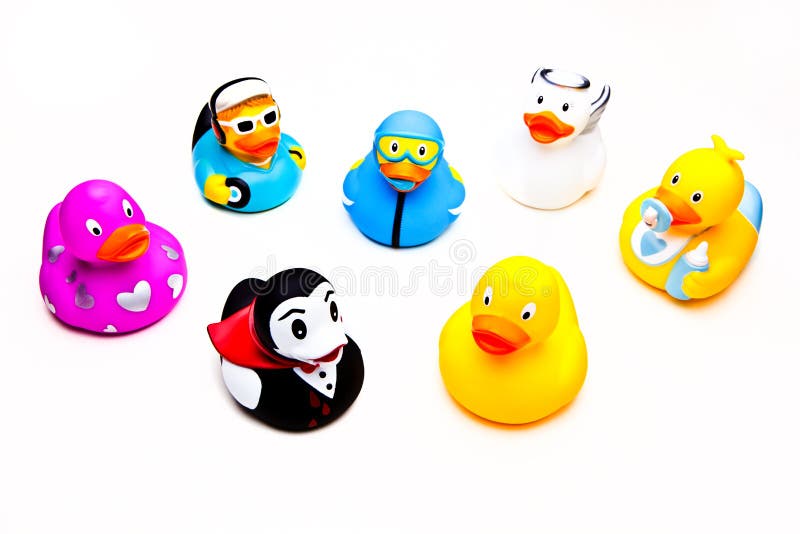 Rubber Duck Studio Quality Light Stock Photo Image of chick