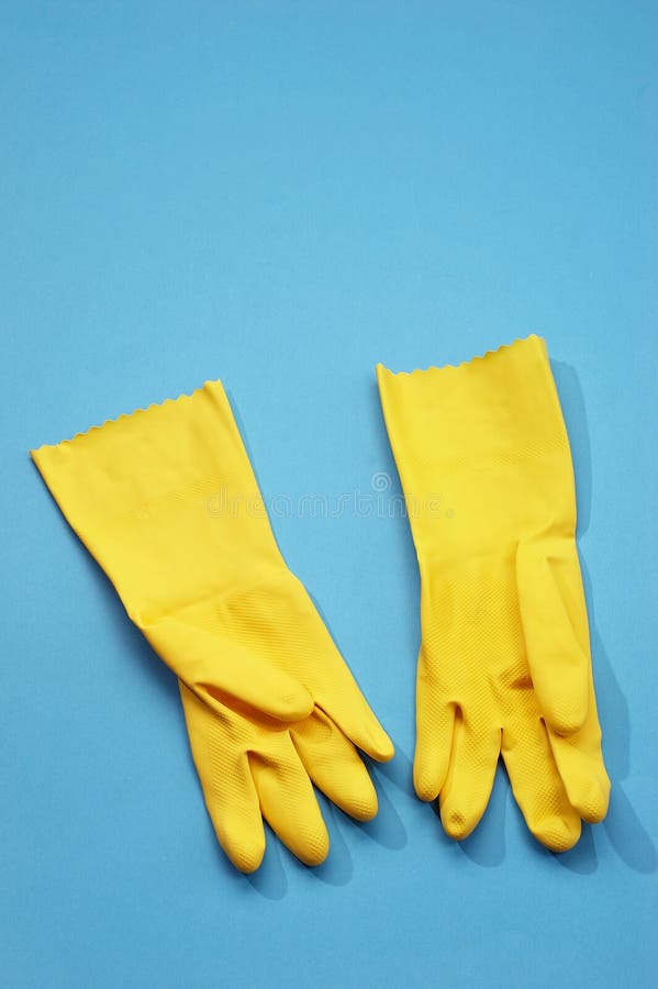Rubber gloves stock photo. Image of measures, objects 1249016