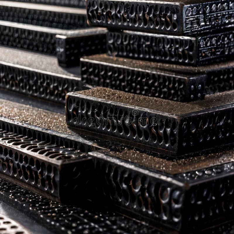 Rubber gym mat flooring for support during indoor exercise and workout royalty free illustration