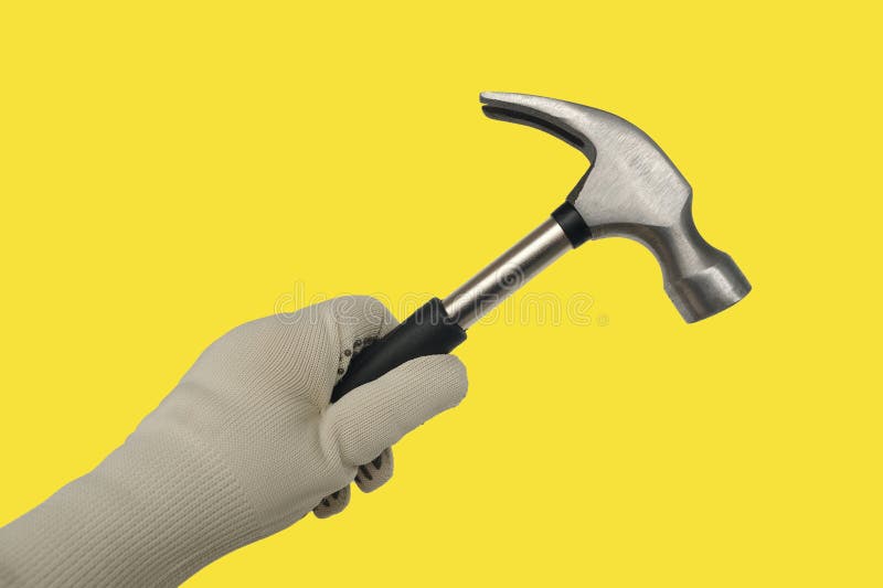 Rubberhandled Hammer with Nail Puller, Round Head for Fine Work in