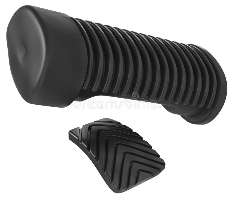 Rubber pedal pads stock photo. Image of rest, spare 116202478