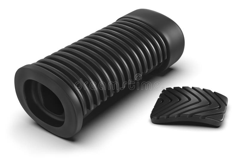 Rubber pedal pads stock photo. Image of foot, black 116202576