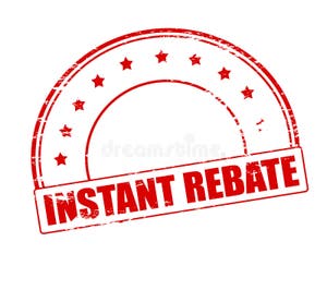 Instant Rebate Stock Illustration Illustration Of Jiffy 92070833