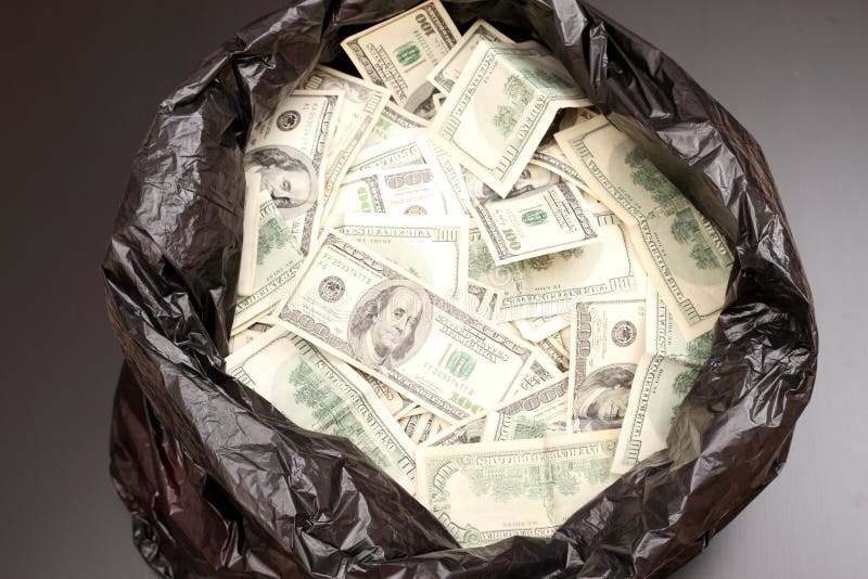 220 Money Garbage Bag Stock Photos - Free & Royalty-Free Stock