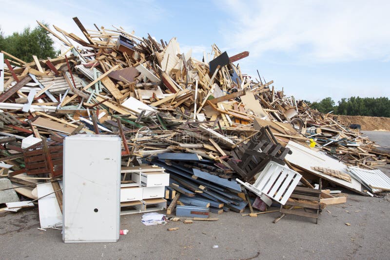 Rubbish dump portrait stock photo. Image of land, scrap 6565738