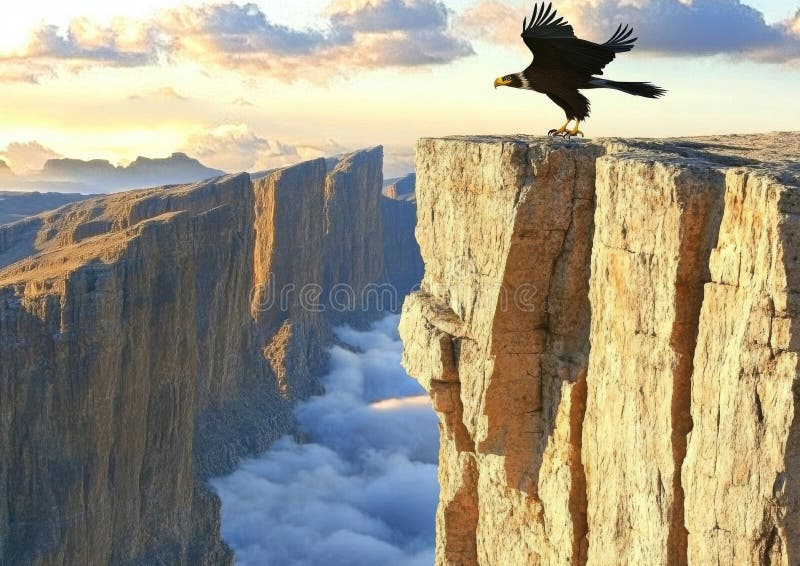 Rubriken Majestic Sunrise hänvisar till en panoramisk syn på Eagles Nest Wilderness fotografering för bildbyråer