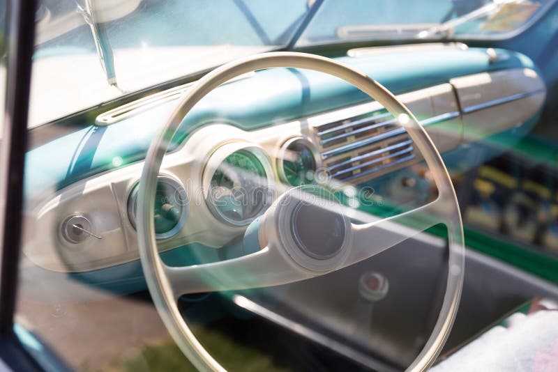 Popular Antique car rudder steering 1950s