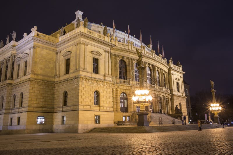 rudolfinum της Πράγας στοκ εικόνα rudolfinum της Πράγας στοκ εικόνα