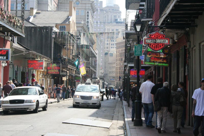 Rue de Bourbon photo éditorial. Image du ville, bourbon 51449331