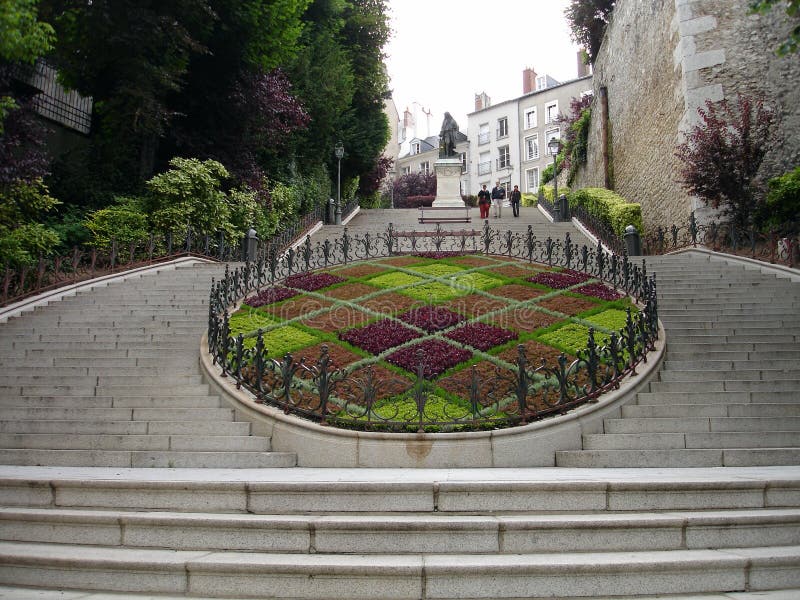 Rue de Le Mans photographie stock