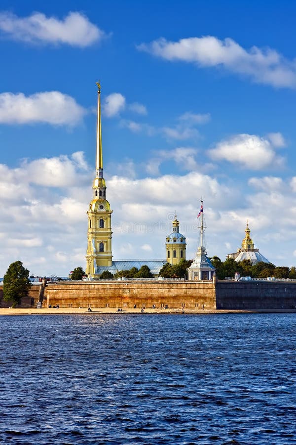 The Peter and Paul Fortress, St. Petersburg, Russia. The Peter and Paul Fortress, St. Petersburg, Russia