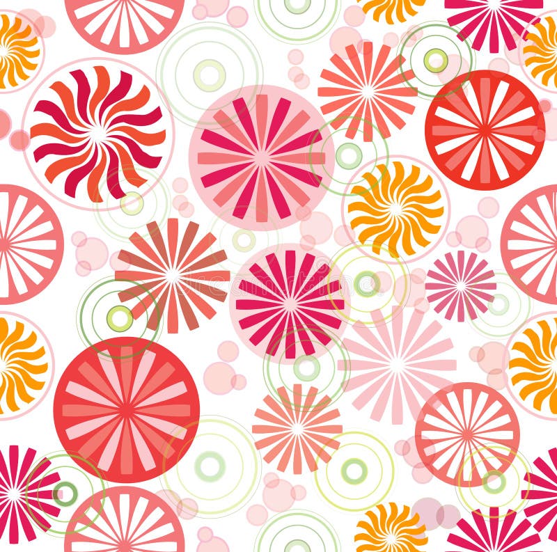 Rueda y girasol inconsútiles libre illustration Rueda y girasol inconsútiles libre illustration