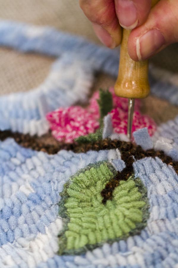 Rug hooking