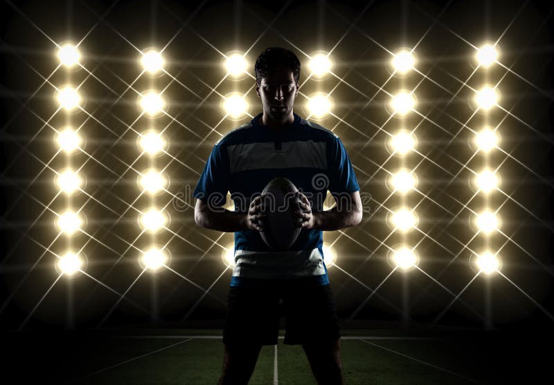 Rugby gracz obraz royalty free Rugby gracz obraz royalty free