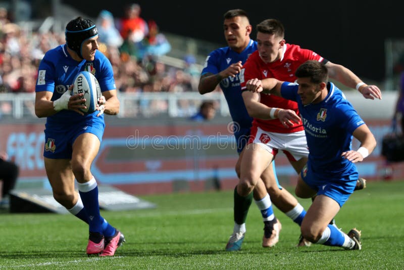 Rome,Italy,11.03.2023: JUAN IGNACIO BREX (ITA) in action during the 2023 Guinness Six Nations Championship round 3 rugby match between Italy and Wales at Olympic Stadium in Rome. Rome,Italy,11.03.2023: JUAN IGNACIO BREX (ITA) in action during the 2023 Guinness Six Nations Championship round 3 rugby match between Italy and Wales at Olympic Stadium in Rome