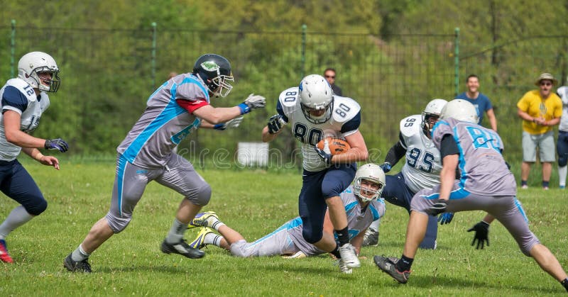 Rugby practice match stock photos
