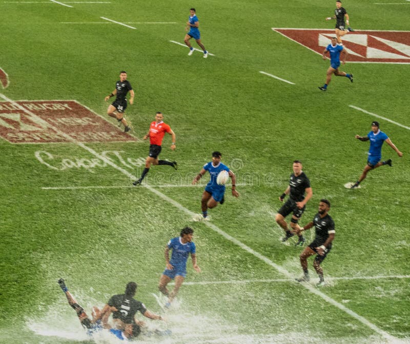 Rugby Sevens World Cup Final In Cape Town In December 2022 Editorial rugby-sevens-world-cup-final-in-cape-town-in-december-2022-editorial