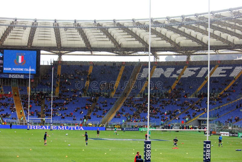 Rugby stadium editorial stock image. Image of stadium - 52786939