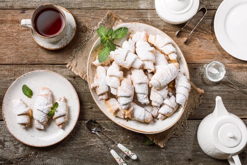 Rugelach with jam