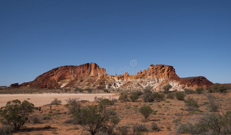 Rugged Rainbow Valley Northern Territory Stock Photo - Image of desert