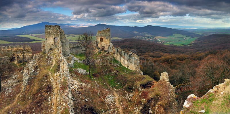 Zřícenina hradu Gymes