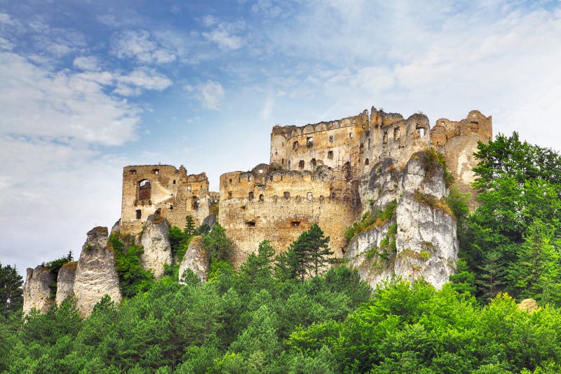 Ruin of castle Lietava