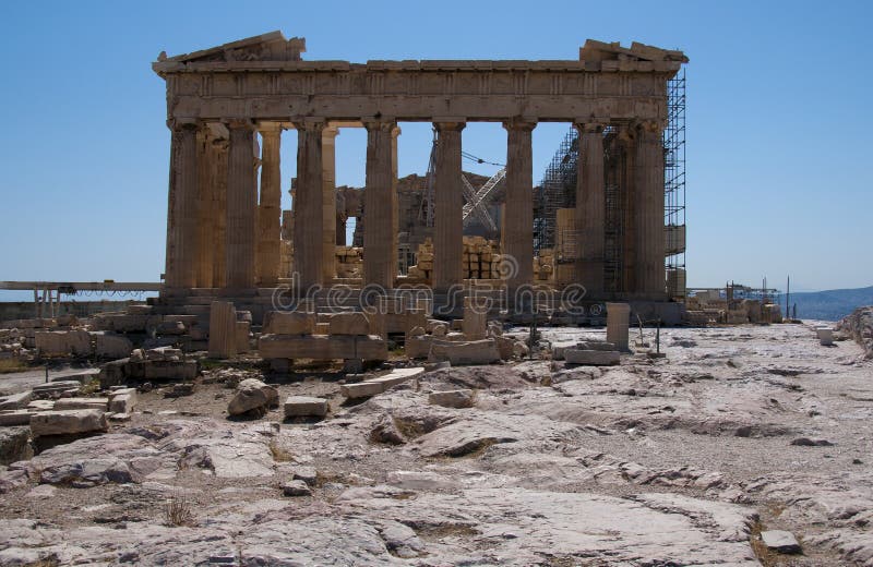 Landmark of greece, the acropolis. Landmark of greece, the acropolis