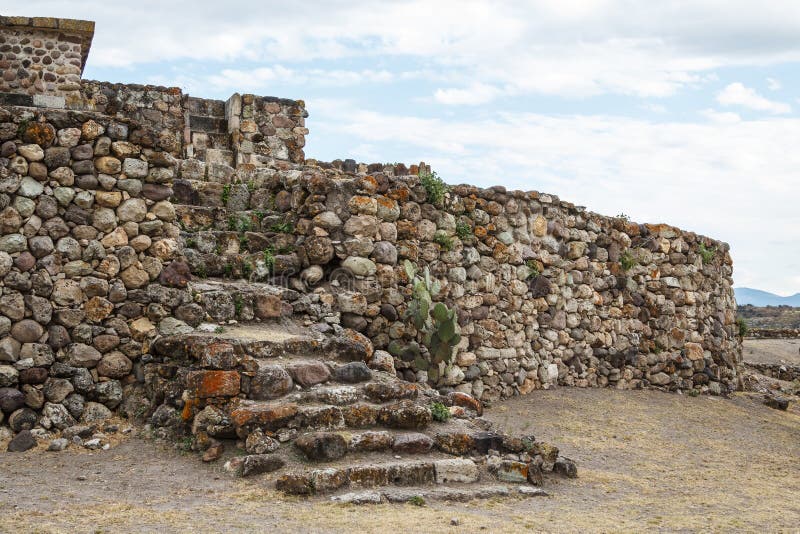 Ruinas de la ciudad Yagul de Zapotec de los pre-hispanos foto de archivo libre de regalías Ruinas de la ciudad Yagul de Zapotec de los pre-hispanos foto de archivo libre de regalías